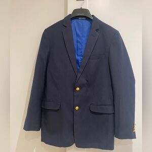 Nautica Big Boy's Classic Gold Button Blazer‎ -Size 18 Regular